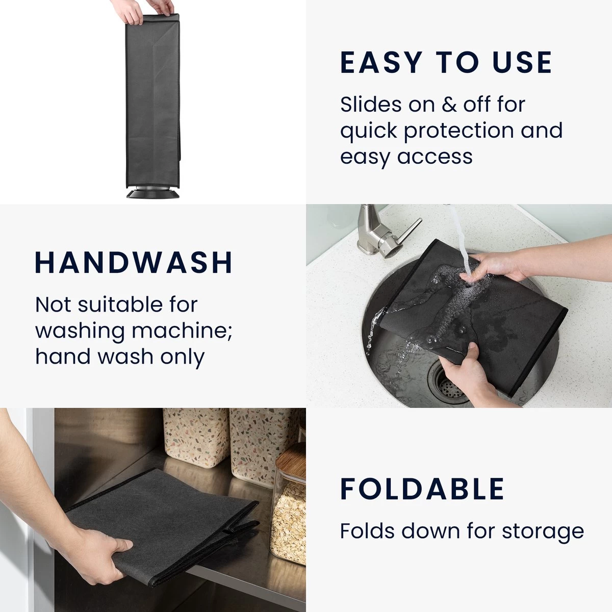 Kwmobile Housse De Protection Pour Sodamaker - Compatible Avec SodaStream Soda Stream Crystal 2.0 - En Gris Foncé 7 Kwmobile Housse De Protection Pour Sodamaker - Compatible Avec SodaStream Soda Stream Crystal 2.0 - En Gris Foncé – Image 5