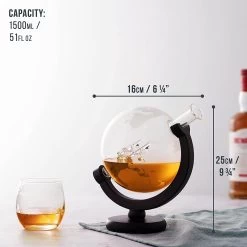 Set De Carafes à Whisky , Coffret Cadeau Carafe Globe , 1500 Ml - Comprenant Des Verres, Des Pierres à Whisky Et Un Bouchon En Verres 15 Set De Carafes à Whisky , Coffret Cadeau Carafe Globe , 1500 Ml - Comprenant Des Verres, Des Pierres à Whisky Et Un Bouchon En Verres -Dégustation Délicate 1200x1200 1837