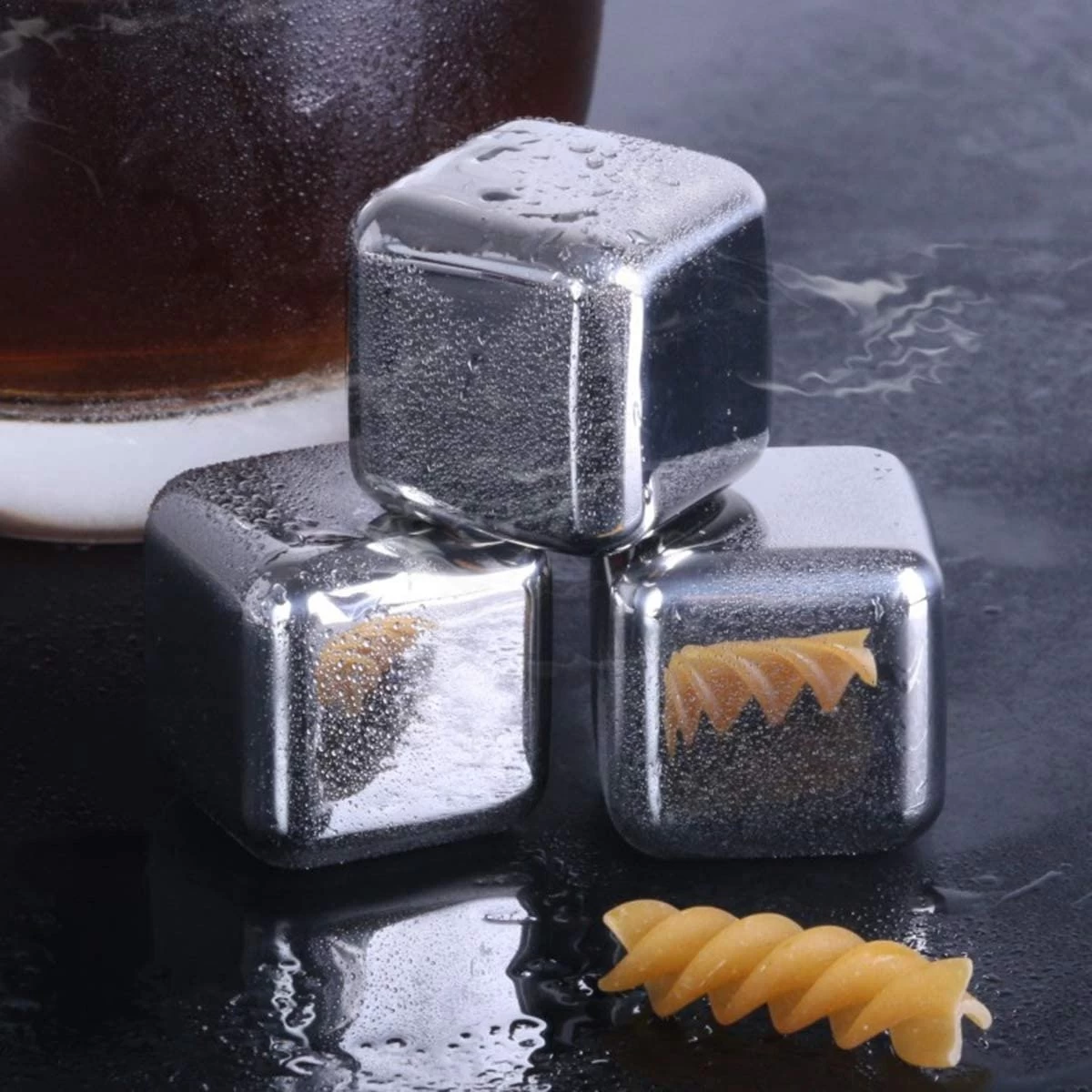 Set De Pierres à Whisky (8 Pièces) Incl. Pinces - Glaçons Réutilisables - Glaçons Avec Pince 8 Pièces 6 Set De Pierres à Whisky (8 Pièces) Incl. Pinces - Glaçons Réutilisables - Glaçons Avec Pince 8 Pièces – Image 4