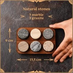 Pierres à Whisky GOURMEO (6 Pièces) En Marbre Et Granit I Glaçons Réutilisables, Pierres à Whisky, Pierres à Whisky, Pierres De Refroidissement 11 Pierres à Whisky GOURMEO (6 Pièces) En Marbre Et Granit I Glaçons Réutilisables, Pierres à Whisky, Pierres à Whisky, Pierres De Refroidissement -Dégustation Délicate 1200x1200 1932