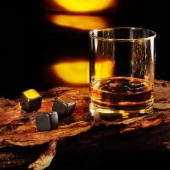 Lumaland - Pierres à Whisky - En Granit De Haute Qualité - Pierres à Whisky - Avec Boîte En Bois, Sac De Rangement Et Pince En Acier Inoxydable - Lot De 9 - Noir 17 Lumaland - Pierres à Whisky - En Granit De Haute Qualité - Pierres à Whisky - Avec Boîte En Bois, Sac De Rangement Et Pince En Acier Inoxydable - Lot De 9 - Noir -Dégustation Délicate 1200x1200 1959