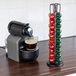 Daily Products Porte-capsule - Nespresso - Porte-gobelet - Pour 40 Tasses - Porte- Tasses à Café - Zwart - Rotatif à 360° 14 Daily Products Porte-capsule - Nespresso - Porte-gobelet - Pour 40 Tasses - Porte- Tasses à Café - Zwart - Rotatif à 360° -Dégustation Délicate 1200x1200 198