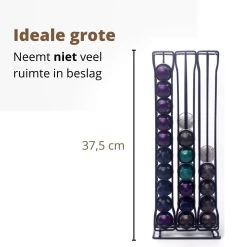 Nespresso Porte-capsule Pour 60 Tasses à Café à Café - Porte- Tasses à Café - Porte-capsule - Porte-gobelet - Zwart 12 Nespresso Porte-capsule Pour 60 Tasses à Café à Café - Porte- Tasses à Café - Porte-capsule - Porte-gobelet - Zwart -Dégustation Délicate 1200x1200 200