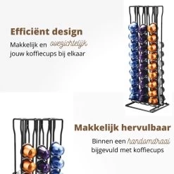 Nespresso Porte-capsule Pour 60 Tasses à Café à Café - Porte- Tasses à Café - Porte-capsule - Porte-gobelet - Zwart 16 Nespresso Porte-capsule Pour 60 Tasses à Café à Café - Porte- Tasses à Café - Porte-capsule - Porte-gobelet - Zwart -Dégustation Délicate 1200x1200 201