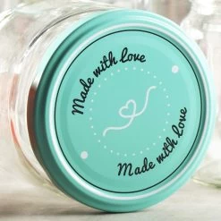 COM-FOUR® 12x Bocaux Mason Avec Bouchon à Vis "Made With Love" En Vert Et Rose - TOT Ø 82 Mm - Jusqu'à Environ 330 Ml 10 COM-FOUR® 12x Bocaux Mason Avec Bouchon à Vis "Made With Love" En Vert Et Rose - TOT Ø 82 Mm - Jusqu'à Environ 330 Ml -Dégustation Délicate 1200x1200 2027
