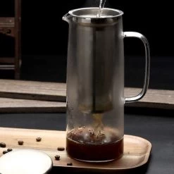 Pichet En Verre TAMUME Avec Filtre En Acier Inoxydable, Cafetière à Infusion Froide De 1,2 L Avec Filtre En Maille -Dégustation Délicate 1200x1200 2032