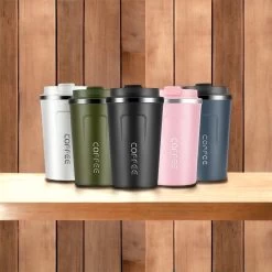 Tasse à Café To Go - Tasse Thermos En Acier Inoxydable - Bouteille - Tasse à Café Réutilisable - 500 Ml - Vert -Dégustation Délicate 1200x1200 2050