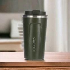 Tasse à Café To Go - Tasse Thermos En Acier Inoxydable - Bouteille - Tasse à Café Réutilisable - 500 Ml - Vert -Dégustation Délicate 1200x1200 2053