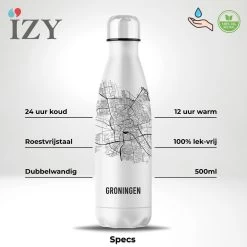 IZY Bottles X Groningue | 500 ML | Bouteille Thermos | Bouteille | Bouteille D'eau | Bouteille D'école | Bouteille Isolante | Tasse | Gobelet | Froid | Chaud | Bouteille | Retour à L'école | 500ml 7 IZY Bottles X Groningue | 500 ML | Bouteille Thermos | Bouteille | Bouteille D'eau | Bouteille D'école | Bouteille Isolante | Tasse | Gobelet | Froid | Chaud | Bouteille | Retour à L'école | 500ml -Dégustation Délicate 1200x1200 2084
