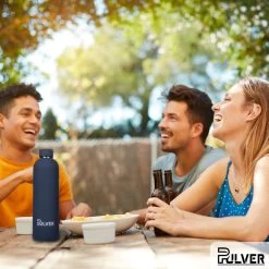 Pulver - Bouteille Thermos / Gourde En Acier Inoxydable - Sans BPA - 750 Ml - Gourde Avec Bouchon à Vis - Gourde - Double Isolation - Revêtement En Caoutchouc - Blauw Clair 11 Pulver - Bouteille Thermos / Gourde En Acier Inoxydable - Sans BPA - 750 Ml - Gourde Avec Bouchon à Vis - Gourde - Double Isolation - Revêtement En Caoutchouc - Blauw Clair -Dégustation Délicate 1200x1200 2089
