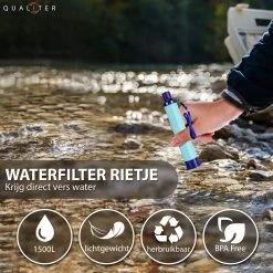 Filtre à Water Personnel Premium Paille - Ensemble Complet - Filtre à Eau - Bouteille D'eau - Vie En Plein Air - Survie - Sans BPA - Filtres 1500L -Dégustation Délicate 1200x1200 2135