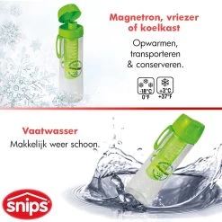 Snips - Bouteille D'eau / Bouteille D'eau Avec Filtre à Fruits / Bouteille D'eau à Infuseur - 100% Sans BPA - 0,75L -Dégustation Délicate 1200x1200 2166