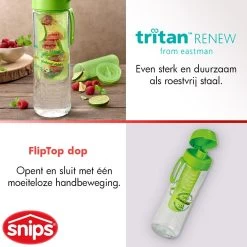 Snips - Bouteille D'eau / Bouteille D'eau Avec Filtre à Fruits / Bouteille D'eau à Infuseur - 100% Sans BPA - 0,75L -Dégustation Délicate 1200x1200 2167