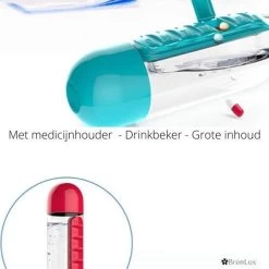 Brenlux Drinking Bus Fitness - Gourde Avec Porte-pilules - Gourde - Gourde Porte- Vitamines - Boire Bus école Avec Rangement Pour Pilules - Gourde Avec Rangement Vitamines - Gourde Avec Porte-médicaments 22 Brenlux Drinking Bus Fitness - Gourde Avec Porte-pilules - Gourde - Gourde Porte- Vitamines - Boire Bus école Avec Rangement Pour Pilules - Gourde Avec Rangement Vitamines - Gourde Avec Porte-médicaments -Dégustation Délicate 1200x1200 2224