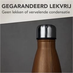 Bouteille Thermos étanche Nimma - Thermos En Acier Inoxydable à 2 Couches Pour Thé/café/eau - Bouteille 500 Ml - Marron -Dégustation Délicate 1200x1200 2230