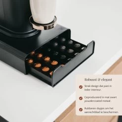 Kitchen Lab Co Co.® Porte-capsule à Café Avec Tiroir - Convient Pour Nespresso, Dolce Gusto Et Nespresso Vertuo - Incl. E-book De Recettes De Café 16 Kitchen Lab Co Co.® Porte-capsule à Café Avec Tiroir - Convient Pour Nespresso, Dolce Gusto Et Nespresso Vertuo - Incl. E-book De Recettes De Café -Dégustation Délicate 1200x1200 253
