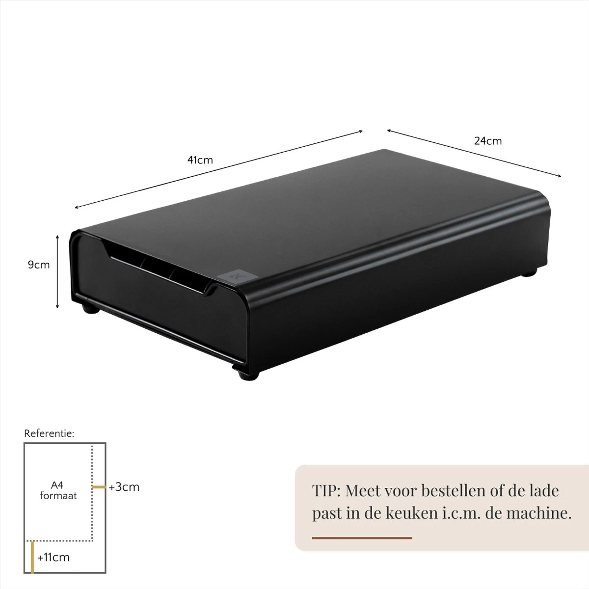 Kitchen Lab Co Co.® Porte-capsule à Café Avec Tiroir - Convient Pour Nespresso, Dolce Gusto Et Nespresso Vertuo - Incl. E-book De Recettes De Café 7 Kitchen Lab Co Co.® Porte-capsule à Café Avec Tiroir - Convient Pour Nespresso, Dolce Gusto Et Nespresso Vertuo - Incl. E-book De Recettes De Café – Image 5