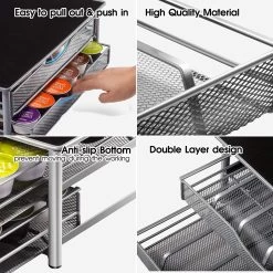 Porte-capsules Masthome Café Avec Tiroir Pour Capsules Dolce Gusto, Pour 72 Dosettes De Café, 1 Chiffon De Nettoyage Inclus 15 Porte-capsules Masthome Café Avec Tiroir Pour Capsules Dolce Gusto, Pour 72 Dosettes De Café, 1 Chiffon De Nettoyage Inclus -Dégustation Délicate 1200x1200 275