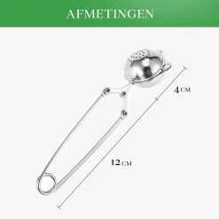 Passoire à Thé Avec Poignée Incluant Lekplaatje - Set De 3 - Boule à Thee Pour Le Thé En Vrac - Boule à Thee -Dégustation Délicate 1200x1200 298