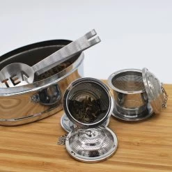 Bulbe D'herbes Pour Passoire à Thé Blended Style De Vie® - Set De 2 - Comprenant Une Assiette D'égouttage Et Un Presse-épices 11 Bulbe D'herbes Pour Passoire à Thé Blended Style De Vie® - Set De 2 - Comprenant Une Assiette D'égouttage Et Un Presse-épices -Dégustation Délicate 1200x1200 308