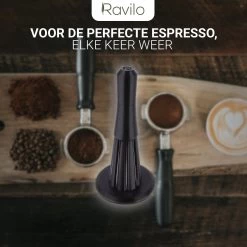 Ravilo® WDT Avec 10 Aiguilles - Outil De Distribution Espresso - Weiss Distribution Technique - Outil De Distribution WDT - 58 Mm -Dégustation Délicate 1200x1200 358