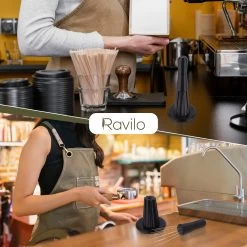 Ravilo® WDT Avec 10 Aiguilles - Outil De Distribution Espresso - Weiss Distribution Technique - Outil De Distribution WDT - 58 Mm -Dégustation Délicate 1200x1200 359