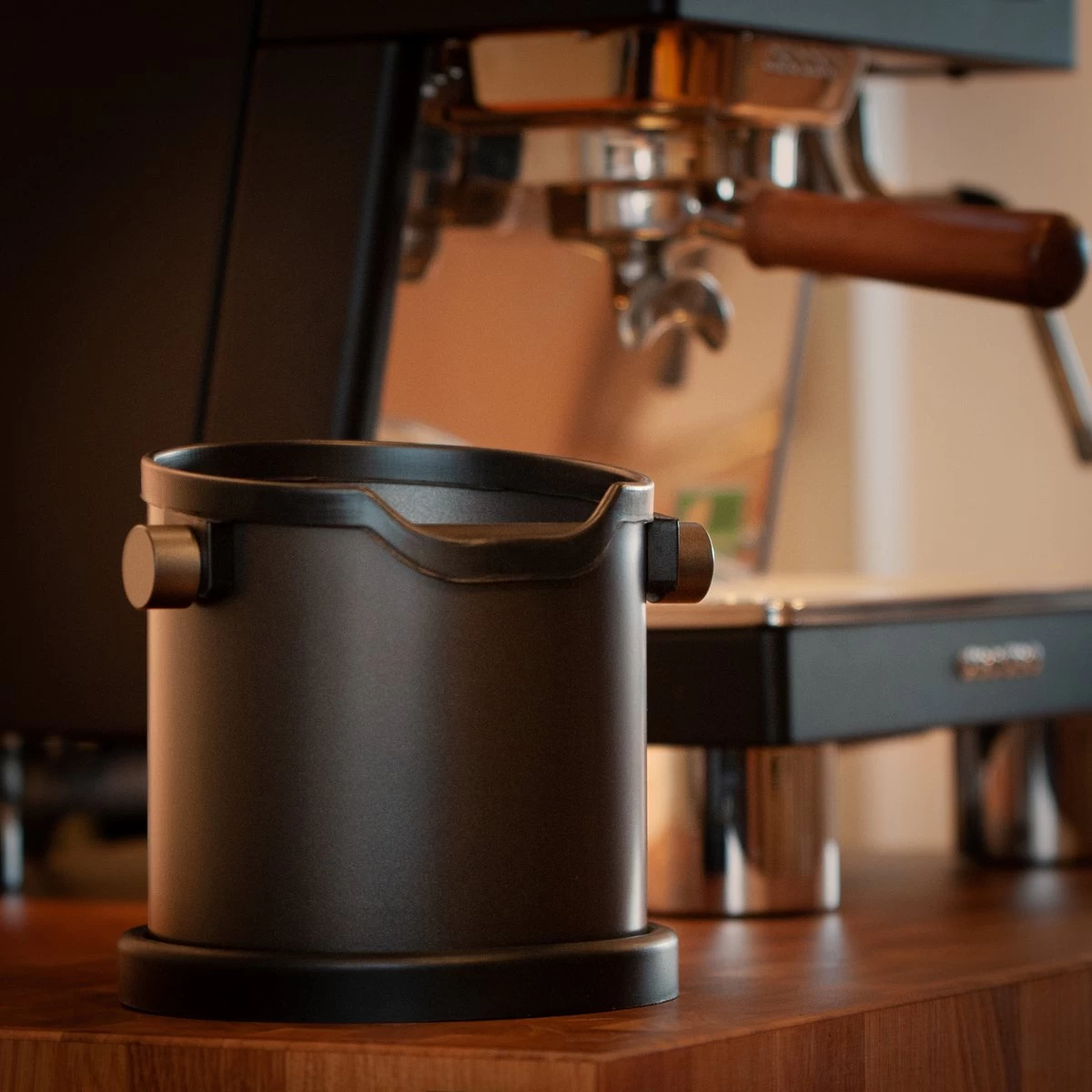 Maevory Knock Box Café - Knockbox - Knock Box - Groot - Zwart - Acier Inoxydable 7 Maevory Knock Box Café - Knockbox - Knock Box - Groot - Zwart - Acier Inoxydable – Image 5