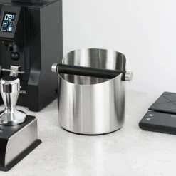 Boîte à Frapper En Acier Inoxydable - 11cm - Argent - Boîte à Frapper - Boîte à Frapper - Boîte à Café - Boîte à Frapper -Dégustation Délicate 1200x1200 371