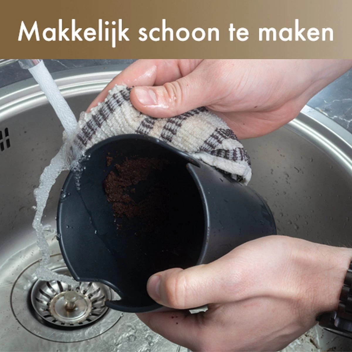 Delicino Knock Box Café - Knockbox - Knock Box - Knock Tray - Barista - Espresso - Machine à Café 8 Delicino Knock Box Café - Knockbox - Knock Box - Knock Tray - Barista - Espresso - Machine à Café – Image 6