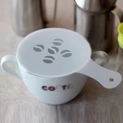 16 Cappuccino Café Barista Stencils Template Spreader Pad Duster Spray - Cappuccino Template - Réutilisable Barista Set - Cocoa Modèles - 16 Pièces -Dégustation Délicate 1200x1200 442