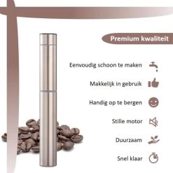 Mousseur à Lait électrique - Mousseur à Lait Manuel - Mousseur à Lait - Mousseur - Sans Fil - Acier Inoxydable - Argent -Dégustation Délicate 1200x1200 530