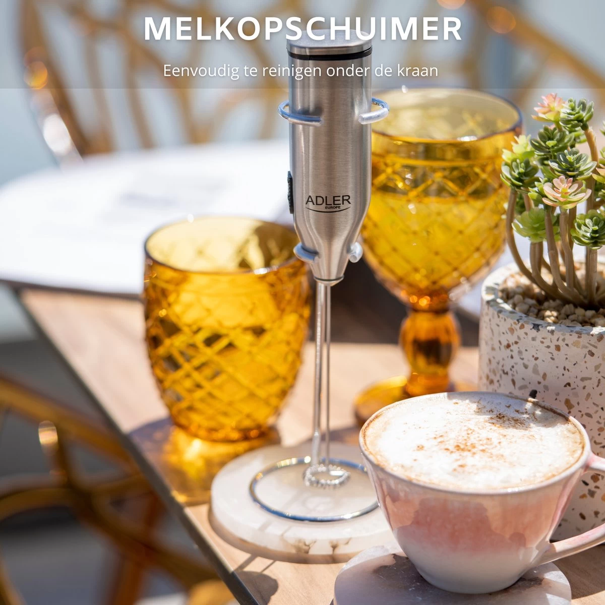 Adler Mousseur à Lait - Fouet à Lait - Mousseur à Lait Manuel - Mousseur à Lait 6 Adler Mousseur à Lait - Fouet à Lait - Mousseur à Lait Manuel - Mousseur à Lait – Image 4
