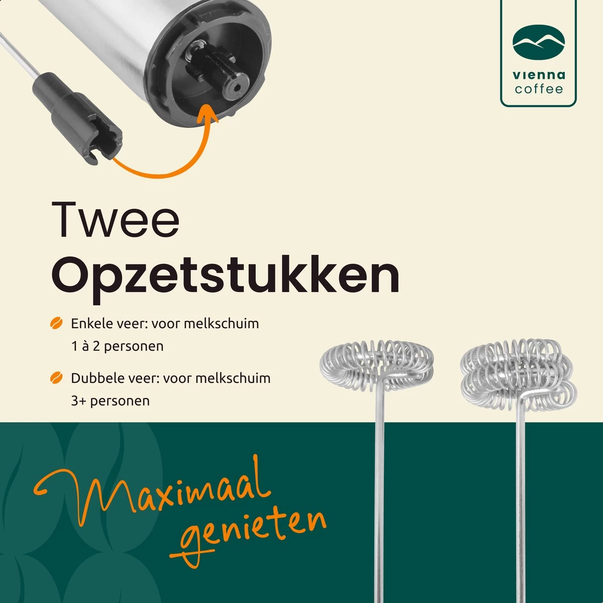 GrandLux électrique Rechargeable Via USB - Mousseur à Lait - 3 Vitesses - 2 Accessoires - Mousseur à Lait électrique - Zwart - Durable 6 GrandLux électrique Rechargeable Via USB - Mousseur à Lait - 3 Vitesses - 2 Accessoires - Mousseur à Lait électrique - Zwart - Durable – Image 4