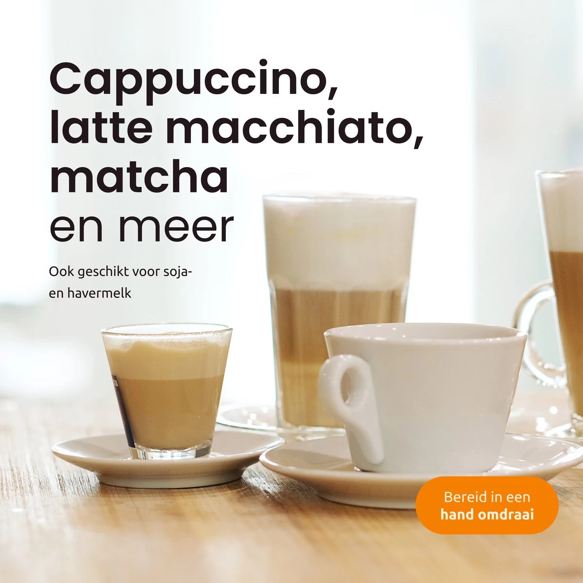 GrandLux électrique Rechargeable Via USB - Mousseur à Lait - 3 Vitesses - 2 Accessoires - Mousseur à Lait électrique - Zwart - Durable 8 GrandLux électrique Rechargeable Via USB - Mousseur à Lait - 3 Vitesses - 2 Accessoires - Mousseur à Lait électrique - Zwart - Durable – Image 6