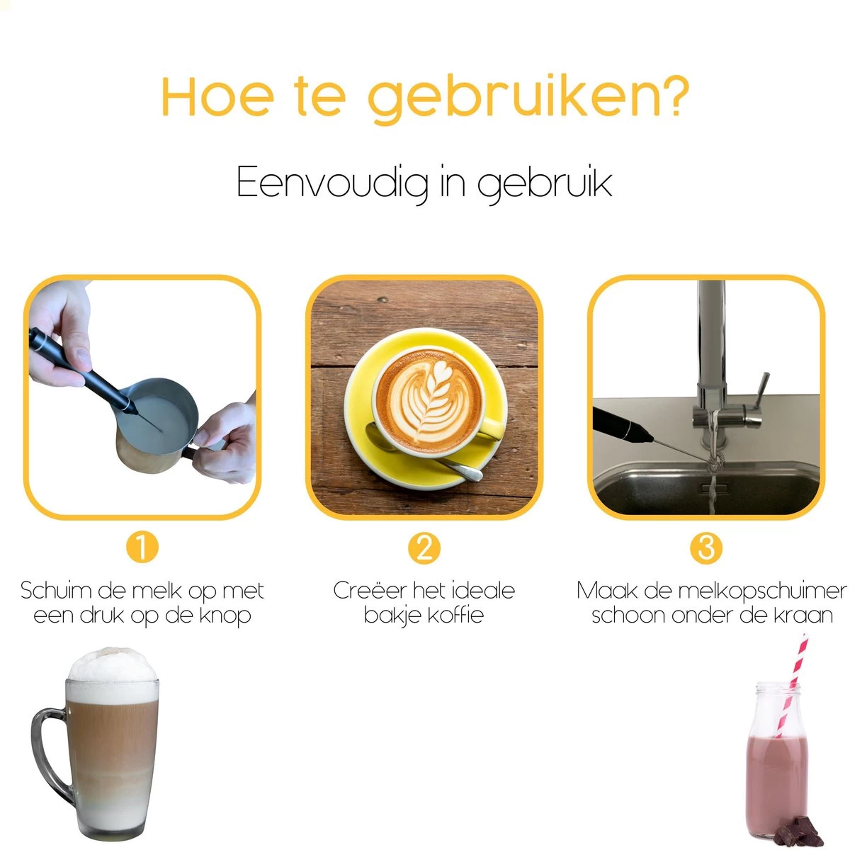 Manuel Du Mousseur à Lait Engle + Standard - Mousseur à Lait électrique Sur Piles - Mousseur à Lait 7 Manuel Du Mousseur à Lait Engle + Standard - Mousseur à Lait électrique Sur Piles - Mousseur à Lait – Image 5