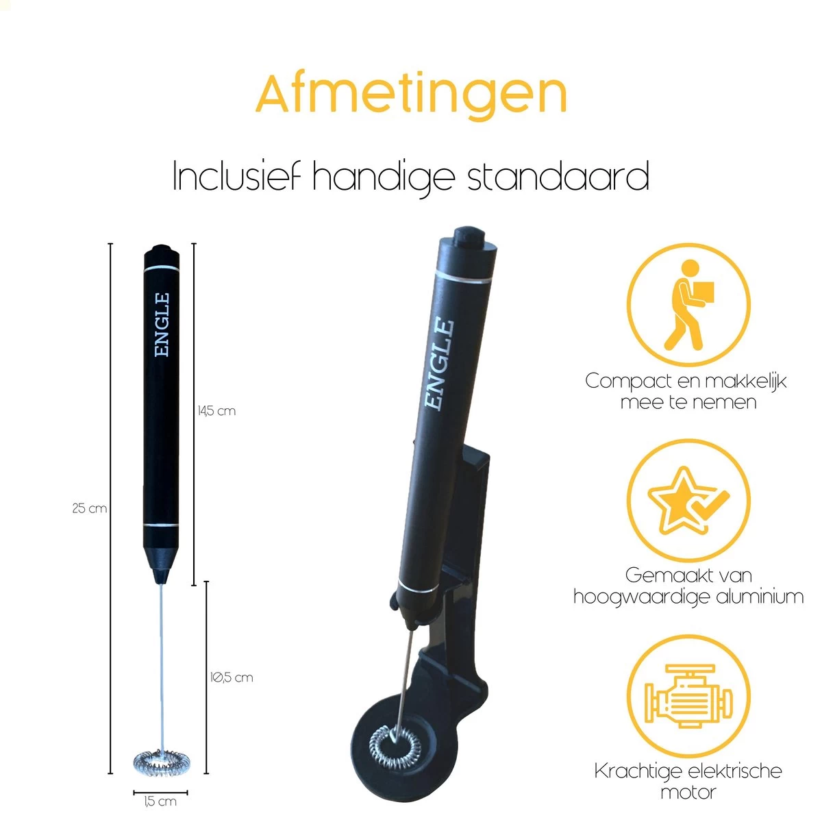 Manuel Du Mousseur à Lait Engle + Standard - Mousseur à Lait électrique Sur Piles - Mousseur à Lait 8 Manuel Du Mousseur à Lait Engle + Standard - Mousseur à Lait électrique Sur Piles - Mousseur à Lait – Image 6