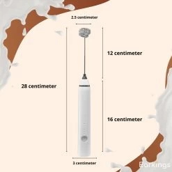 Mousseur à Lait Premium Earkings - Mousseur à Lait Rechargeable Avec Câble USB Inclus - Comprend 2 Accessoires - Mousseur à Lait électrique Wit 22 Mousseur à Lait Premium Earkings - Mousseur à Lait Rechargeable Avec Câble USB Inclus - Comprend 2 Accessoires - Mousseur à Lait électrique Wit -Dégustation Délicate 1200x1200 644