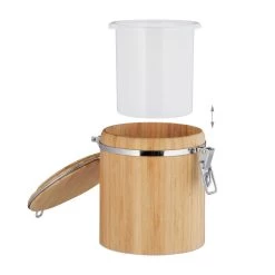 Boîte à Café Relaxdays Bambou - Boîte De Rangement - Hermétique - Fermeture à Clip - Avec Couvercle 19 Boîte à Café Relaxdays Bambou - Boîte De Rangement - Hermétique - Fermeture à Clip - Avec Couvercle -Dégustation Délicate 1200x1200 667