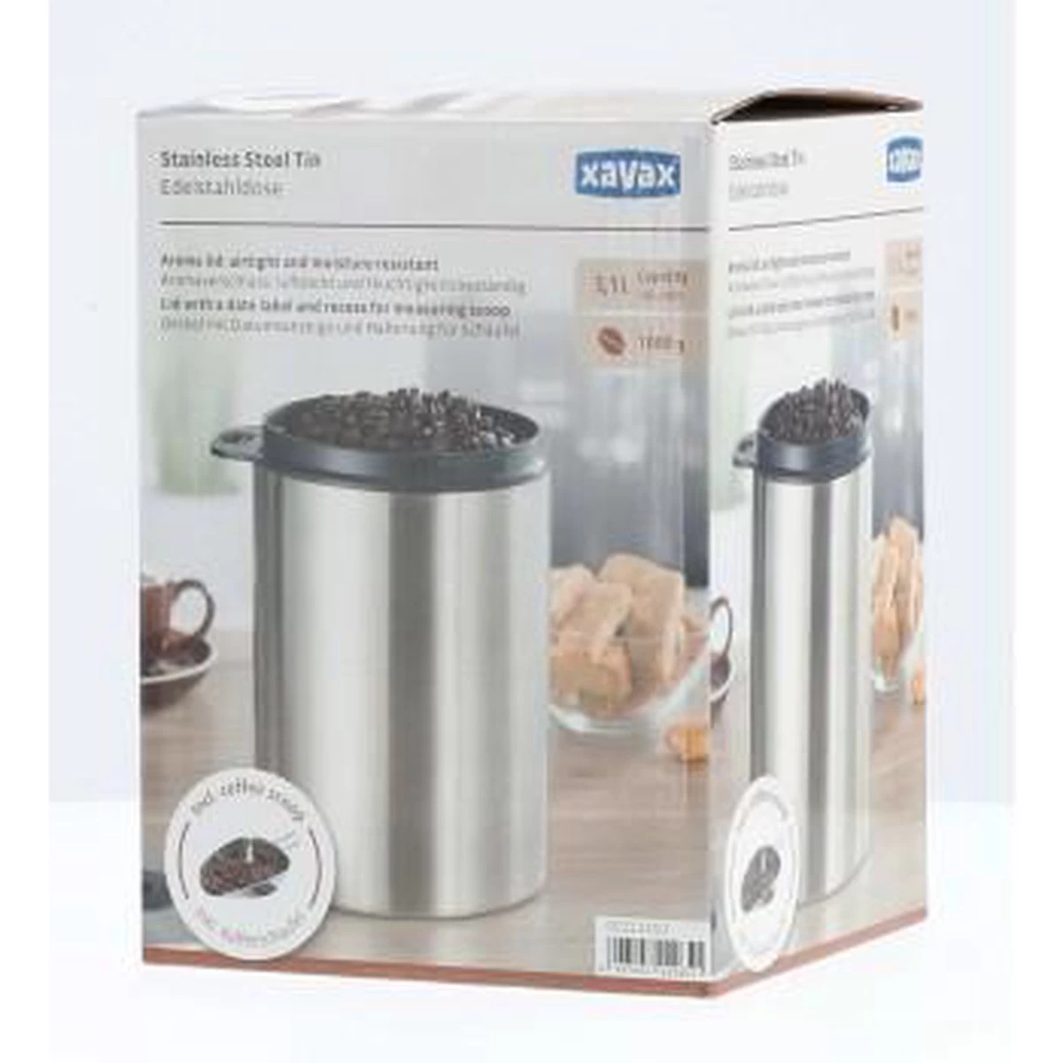 Xavax Hama 00111250 Boîte Hermétique Alimentaire Rond Vase Argent 1 Pièce(s) 4 Xavax Hama 00111250 Boîte Hermétique Alimentaire Rond Vase Argent 1 Pièce(s) – Image 2