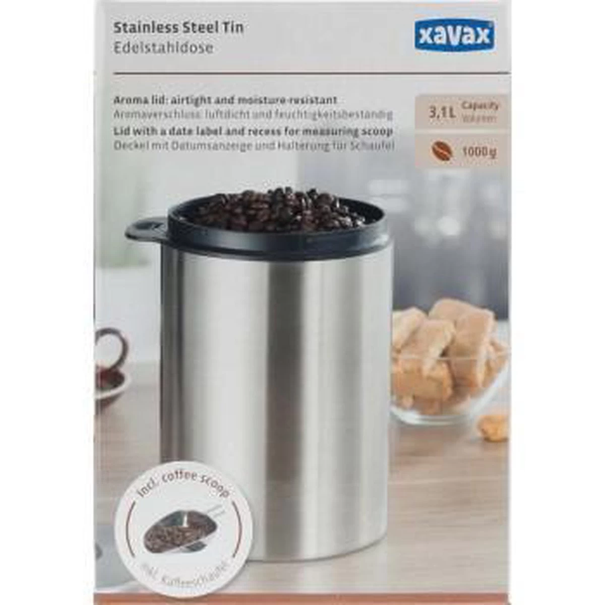Xavax Hama 00111250 Boîte Hermétique Alimentaire Rond Vase Argent 1 Pièce(s) 5 Xavax Hama 00111250 Boîte Hermétique Alimentaire Rond Vase Argent 1 Pièce(s) – Image 3