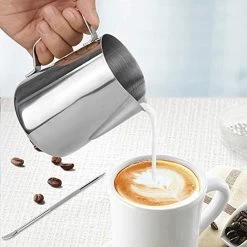 OUNONA Pichet à Lait, 1000ml Pichet à Mousser En Acier Inoxydable à Café Mousseur à Lait Pichet Tasse Pot à Lait Petit Pichet à Lait Pichet Pour Barista Accessoires 17 OUNONA Pichet à Lait, 1000ml Pichet à Mousser En Acier Inoxydable à Café Mousseur à Lait Pichet Tasse Pot à Lait Petit Pichet à Lait Pichet Pour Barista Accessoires -Dégustation Délicate 1200x1200 684