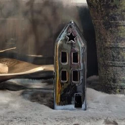 Maison En Céramique Zwart , Maison De Lumière Räder, Maison De Lumière, Petites Fenêtres, Ornements De Maison De Pain D'épice, Figures De Jardin De Maison De Jardin De Fées Pour -Dégustation Délicate 1200x1200 70