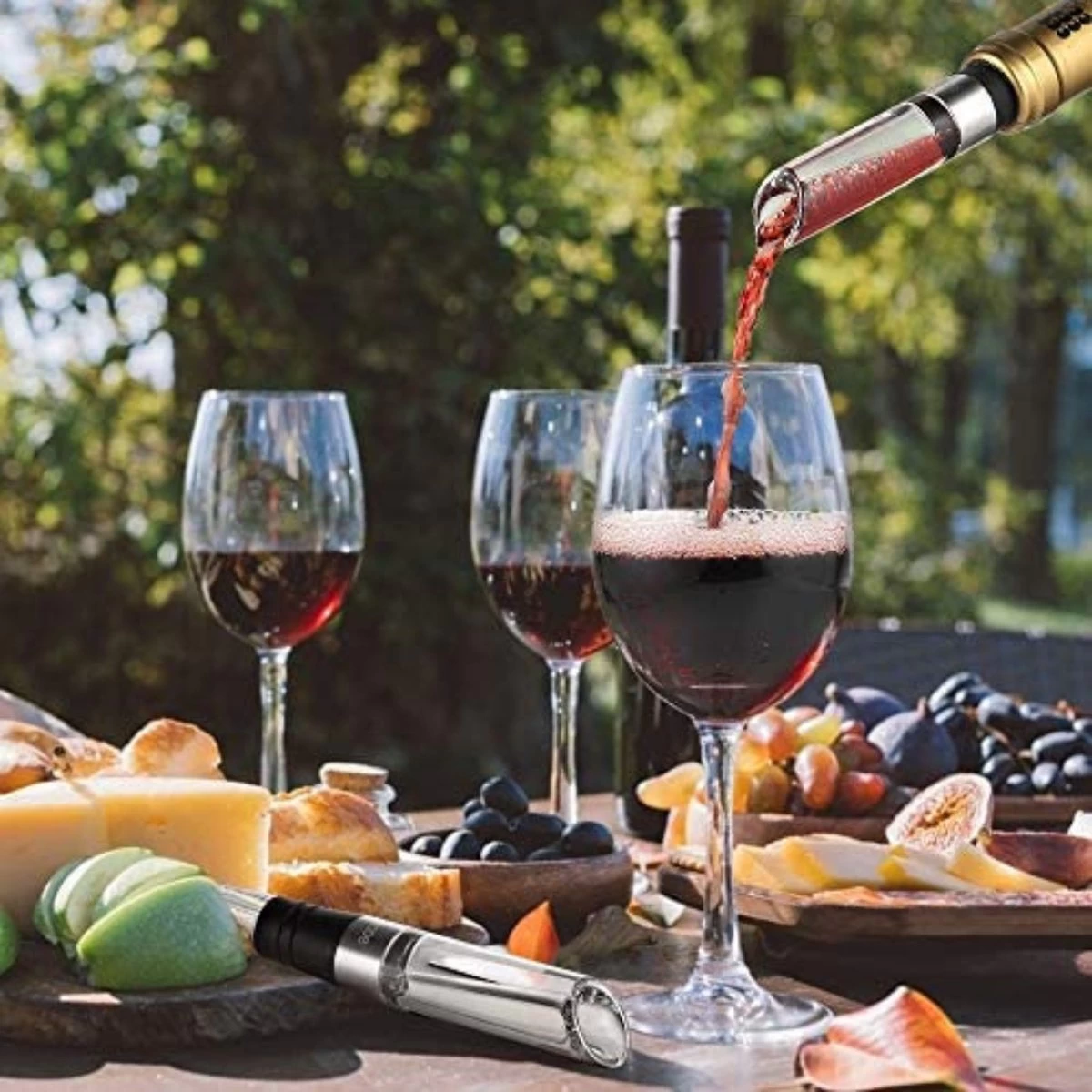 Onirique - Aérateur De Vin - Carafe à Vin - Vin - Aérateur - Anti-goutte - Décanter Rapide - Verseur De Carafe Avec Matériaux De Qualité Alimentaire Sans BPA 4 Onirique - Aérateur De Vin - Carafe à Vin - Vin - Aérateur - Anti-goutte - Décanter Rapide - Verseur De Carafe Avec Matériaux De Qualité Alimentaire Sans BPA – Image 2