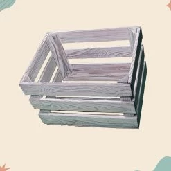 Waldsehnen Caisse En Bois Blanche Premium - Qualité Supérieure : Flammée + Poncée + Scellée à L'huile De Lin - Faite à La Handgemaakt - Boîte à Vin Taille L