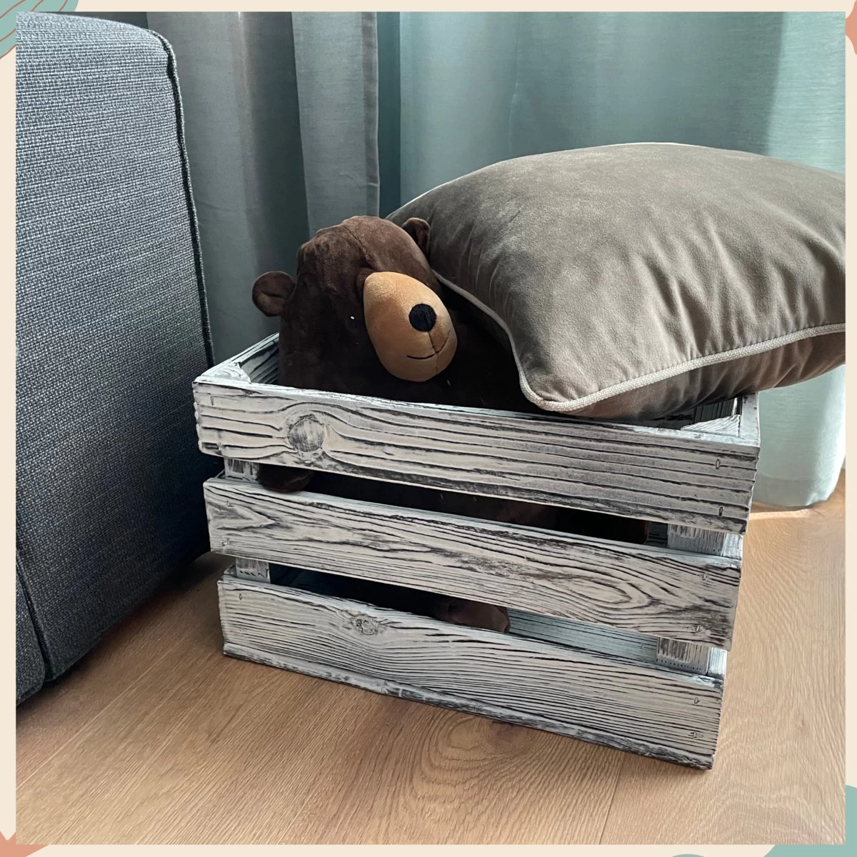 Waldsehnen Caisse En Bois Blanche Premium - Qualité Supérieure : Flammée + Poncée + Scellée à L'huile De Lin - Faite à La Handgemaakt - Boîte à Vin Taille L 4 Waldsehnen Caisse En Bois Blanche Premium - Qualité Supérieure : Flammée + Poncée + Scellée à L'huile De Lin - Faite à La Handgemaakt - Boîte à Vin Taille L – Image 2