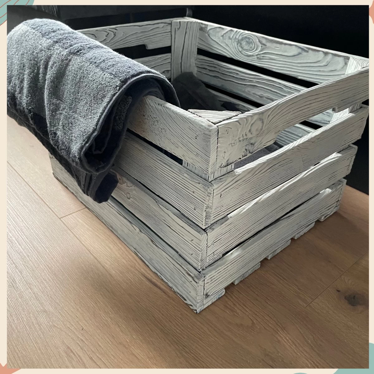 Waldsehnen Caisse En Bois Blanche Premium - Qualité Supérieure : Flammée + Poncée + Scellée à L'huile De Lin - Faite à La Handgemaakt - Boîte à Vin Taille L 6 Waldsehnen Caisse En Bois Blanche Premium - Qualité Supérieure : Flammée + Poncée + Scellée à L'huile De Lin - Faite à La Handgemaakt - Boîte à Vin Taille L – Image 4