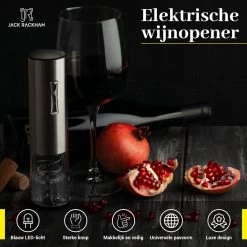 Tire-Bouchon Electrique Ouvre Vin - Ouvre Bouteille - Design Luxe - Avec Coupe-capsule - Coffret Cadeau Homme Et Femme - Jack Rackham 17 Tire-Bouchon Electrique Ouvre Vin - Ouvre Bouteille - Design Luxe - Avec Coupe-capsule - Coffret Cadeau Homme Et Femme - Jack Rackham -Dégustation Délicate 1200x1200 819