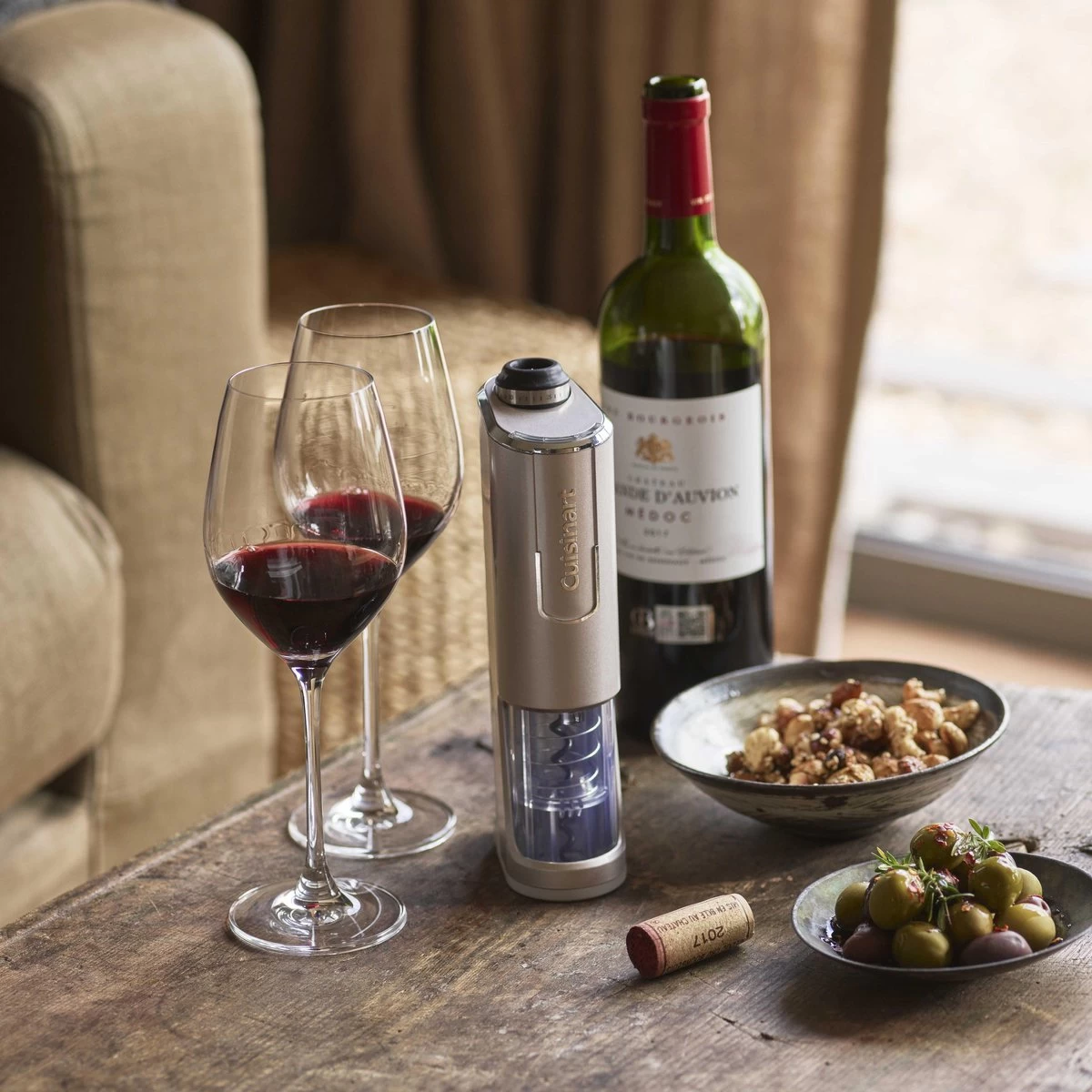 Ouvre-vin Sans Fil Cuisinart ® RWO100E - Ouvre-vin Sans Fil Et Tire-bouchon électrique 12 Ouvre-vin Sans Fil Cuisinart ® RWO100E - Ouvre-vin Sans Fil Et Tire-bouchon électrique – Image 10