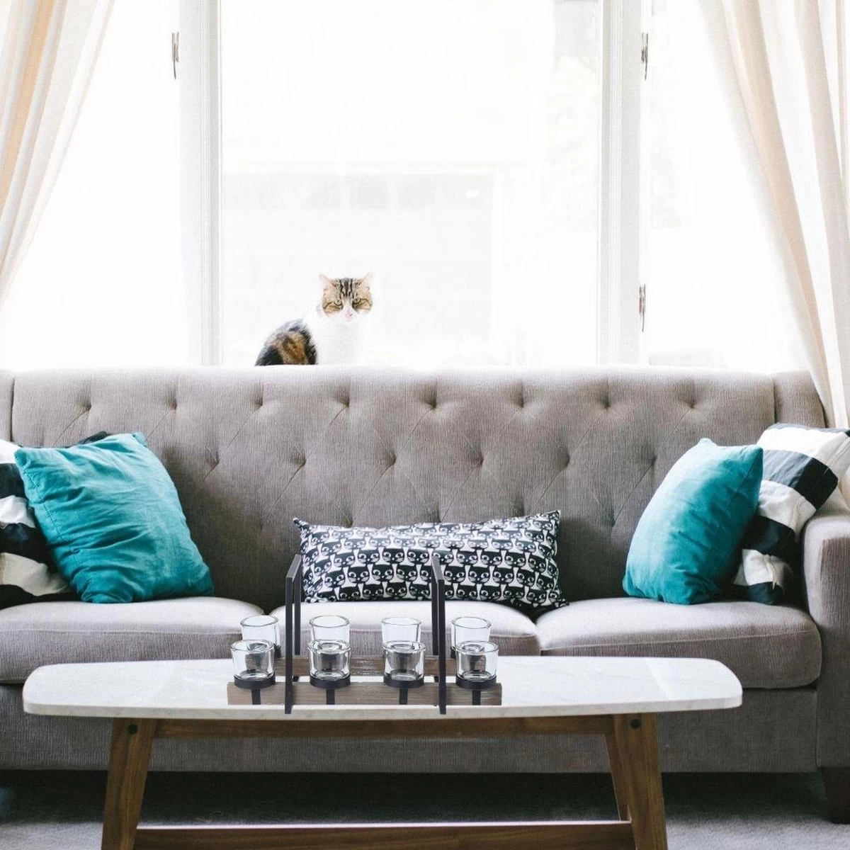 Orange85 Tea Light Holder - Photophore - Photophores Glas - Set - 8 Porte - Pièces Tea Lights - Tea Lights Porte - Glas - Contemporain - Décor 5 Orange85 Tea Light Holder - Photophore - Photophores Glas - Set - 8 Porte - Pièces Tea Lights - Tea Lights Porte - Glas - Contemporain - Décor – Image 3