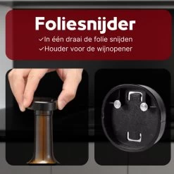 Set -bouchon électrique En Acier Inoxydable Deluxe Rechargeable - Ouvre-bouteille 5 En 1 12 Set -bouchon électrique En Acier Inoxydable Deluxe Rechargeable - Ouvre-bouteille 5 En 1 -Dégustation Délicate 1200x1200 877